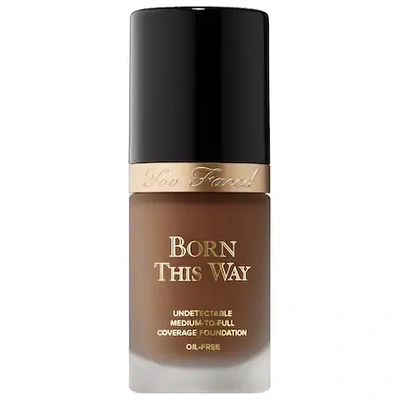 TOO FACED BORN THIS WAY NATURAL FINISH LONGWEAR LIQUID FOUNDATION TIRAMISU 1 OZ/ 30 ML,P397517