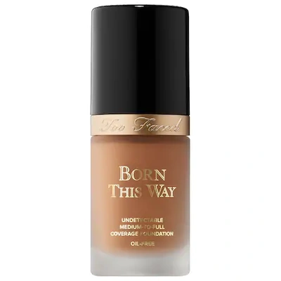 TOO FACED BORN THIS WAY NATURAL FINISH LONGWEAR LIQUID FOUNDATION BUTTER PECAN 1 OZ/ 30 ML,P397517
