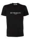 GIVENCHY BLURRED LOGO PRINT T-SHIRT,10634536