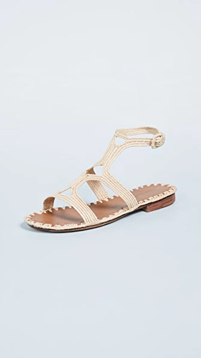 Carrie Forbes Hind Sandals In Natural