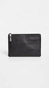 MADEWELL THE LEATHER POUCH CLUTCH,MADEW42400