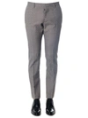 DSQUARED2 GREY CLASSIC trousers IN WOOL,10635025