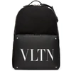 VALENTINO GARAVANI Black Valentino Garavani 'VLTN' Backpack