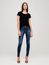 L Agence Ressi Crew Neck T-shirt In Black