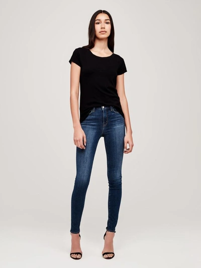 L'agence Ressi Crew Neck T-shirt In Black