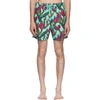 VILEBREQUIN VILEBREQUIN MULTICOLOR MOOREA PARADISE 3D SWIM SHORTS