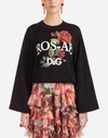 DOLCE & GABBANA COTTON SWEATSHIRT,F9C53TFU7DUN0000