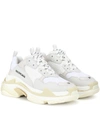 Balenciaga Sneakers Triple S Women White Cloth In White