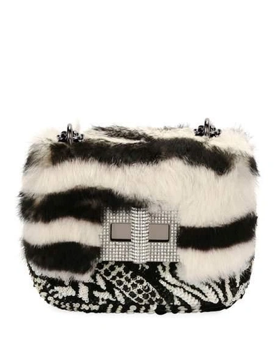 Tom Ford Natalia Small Soft Tiger-print Fur Shoulder Bag
