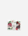 DOLCE & GABBANA LUCIA SHOULDER BAG IN PEONY-PRINT BOARDED CALFSKIN WITH EMBROIDERED DETAILS,BB6350AU928HAR40