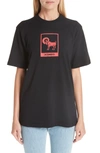 Vetements Horoscope T-shirt In Black/ Aries