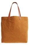MADEWELL CANVAS TRANSPORT TOTE - BROWN,F9414