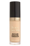 Too Faced Born This Way Super Coverage Multi-use Concealer Natural Beige 0.45 oz / 13.5 ml In Natural Beige