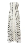 ZIMMERMANN CORSAGE RUCHED MAXI DRESS,5319DCOR
