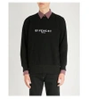 GIVENCHY DISTRESSED COTTON-JERSEY SWEATSHIRT