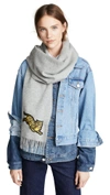 KENZO Jumping Tiger Stole Scarf