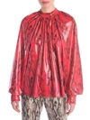 MSGM Faux Python Blouse