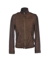 ARMANI JEANS Leather jacket,41828431OF 7