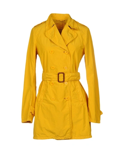 Aspesi Full-length Jacket In Yellow