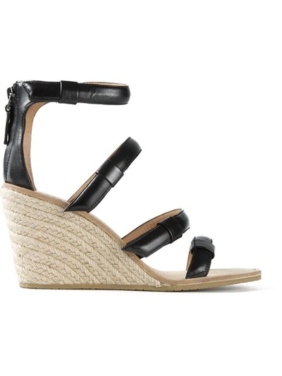 Marc By Marc Jacobs 85 Mm Sandal Espadrille Wedge In Black
