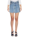 VETEMENTS VETEMENTS WOMAN DENIM SKIRT BLUE SIZE M COTTON,42670725LI 3