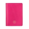 MAXWELL SCOTT BAGS HOT PINK NAPPA LEATHER OYSTER CARD HOLDER,2803168