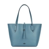COACH MARKET BLUE LEATHER TOTE