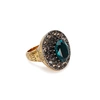 ALEXANDER MCQUEEN Swarovski crystal-embellished ring