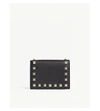 VALENTINO GARAVANI Rockstud leather French wallet
