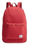 HERSCHEL SUPPLY CO COTTON CASUALS DAYPACK BACKPACK - RED,10076-01508-OS