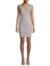 T TAHARI Lakira Sleeveless Sheath Dress,0400098839739