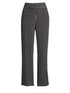 EQUIPMENT Lita Striped Silk Trousers