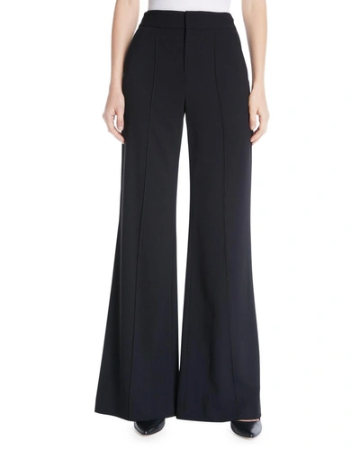 ALICE AND OLIVIA DYLAN HIGH-WAIST WIDE-LEG PANTS,PROD212420074