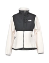 The North Face Tka Glacier Snap-neck Pullover Fleece In White In Black