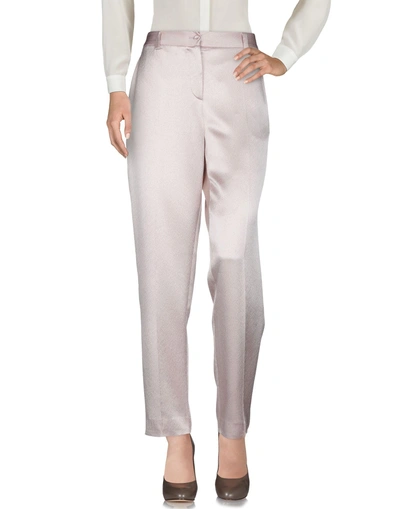 Blumarine Casual Trousers In Light Pink