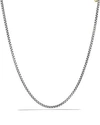 DAVID YURMAN MEDIUM BOX CHAIN WITH GOLD, 36,CH0100 S436