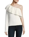 ELLA MOSS One-Shoulder Sweater,0400097030902