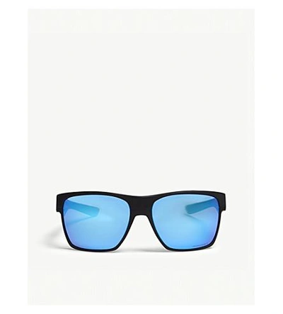 Oakley Mens Black Modern Twoface Xl Square-frame Sunglasses