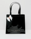 TED BAKER LARGE BOW ICON BAG - BLACK,146493