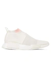 ADIDAS ORIGINALS NMD CS1 RUBBER-TRIMMED PRIMEKNIT SNEAKERS