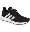 Adidas Originals Swift Run Sneaker In Black/white