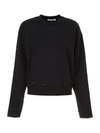 ALEXANDER WANG T DISTRESSED FRENCH TERRY SWEATSHIRT,10634723