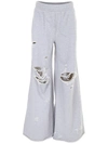 ALEXANDER WANG T DESTROYED TERRY SWEATPANTS,10634721