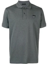 Prada Logo Patch Polo Shirt