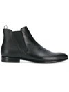 Prada Short Chelsea Boots - Black In Black
