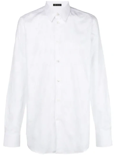 Versace Long-sleeve Shirt In White