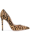 Gianvito Rossi Gianvito 100 Leopard-print Calf-hair Pumps In Leopard Print