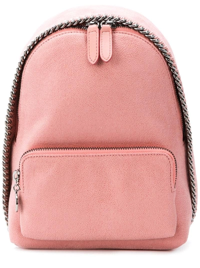 Stella Mccartney Pink Mini Falabella Backpack Bag