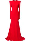 ALEX PERRY ALEX PERRY ALEX CREPE GOWN - RED