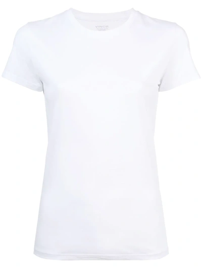 VINCE VINCE CLASSIC SHORT-SLEEVE T-SHIRT - 白色